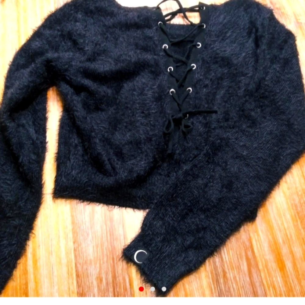Killstar fuzzy sweater